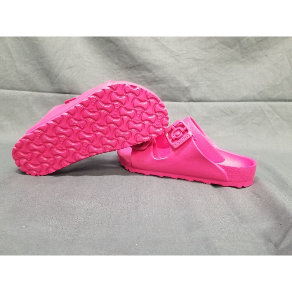 Birkenstock Girls Arizona EVA Sandals Buckle Beetroot Size 11K NARROW NEW NO BOX - Picture 2 of 9